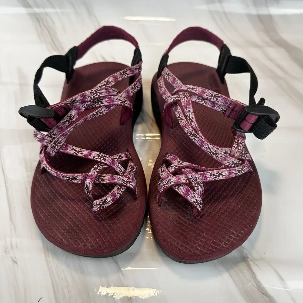 Chaco ZX2 Ecotread Dagger Pink Athletic Strappy Sandal Women's Sz 7